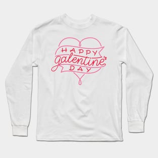 Happy galentines day Long Sleeve T-Shirt